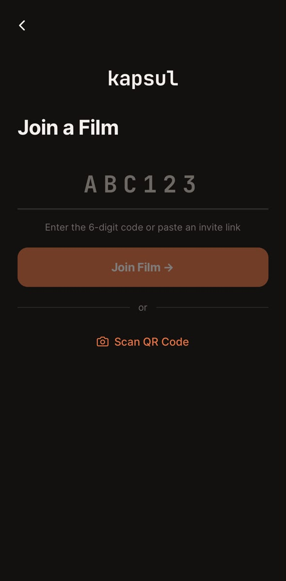 Join a film